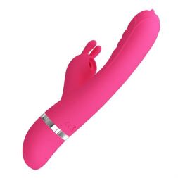 Вібратор кролик для подвійної стимуляції - Pretty Love Phoenix Vibrator Pink