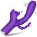 Вібратор потрійної дії - Patty, 7 Vibration Functions, 7 Ball Tapping, USB