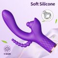 Вібратор потрійної дії - Patty, 7 Vibration Functions, 7 Ball Tapping, USB