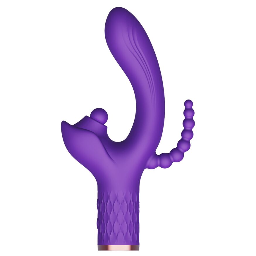 Вібратор потрійної дії - Patty, 7 Vibration Functions, 7 Ball Tapping, USB