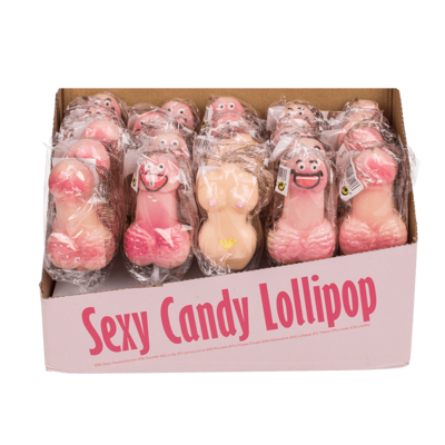 Льодяник у формі жіночого тіла Sexy Candy Lollipop Woman, 70 г