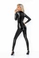 Комбінезон з мокрим ефектом Noir Handmade F293 Powerwetlook catsuit with front zipper, 3XL