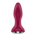 Анальная смарт-пробка с ротацией Satisfyer Rotator Plug 2+, бордовый