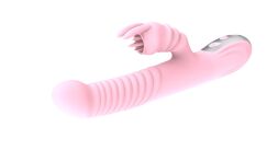 Вібратор зайчик - Elisa USB Pink