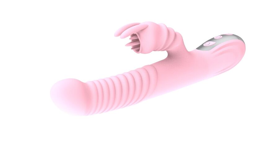 Вібратор зайчик - Elisa USB Pink