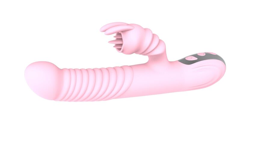 Вібратор зайчик - Elisa USB Pink