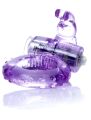 Эрекционное вибро кольцо BOSS Rabbit Vibro Cock Ring Purple, BS6700048