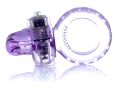 Эрекционное вибро кольцо BOSS Rabbit Vibro Cock Ring Purple, BS6700048