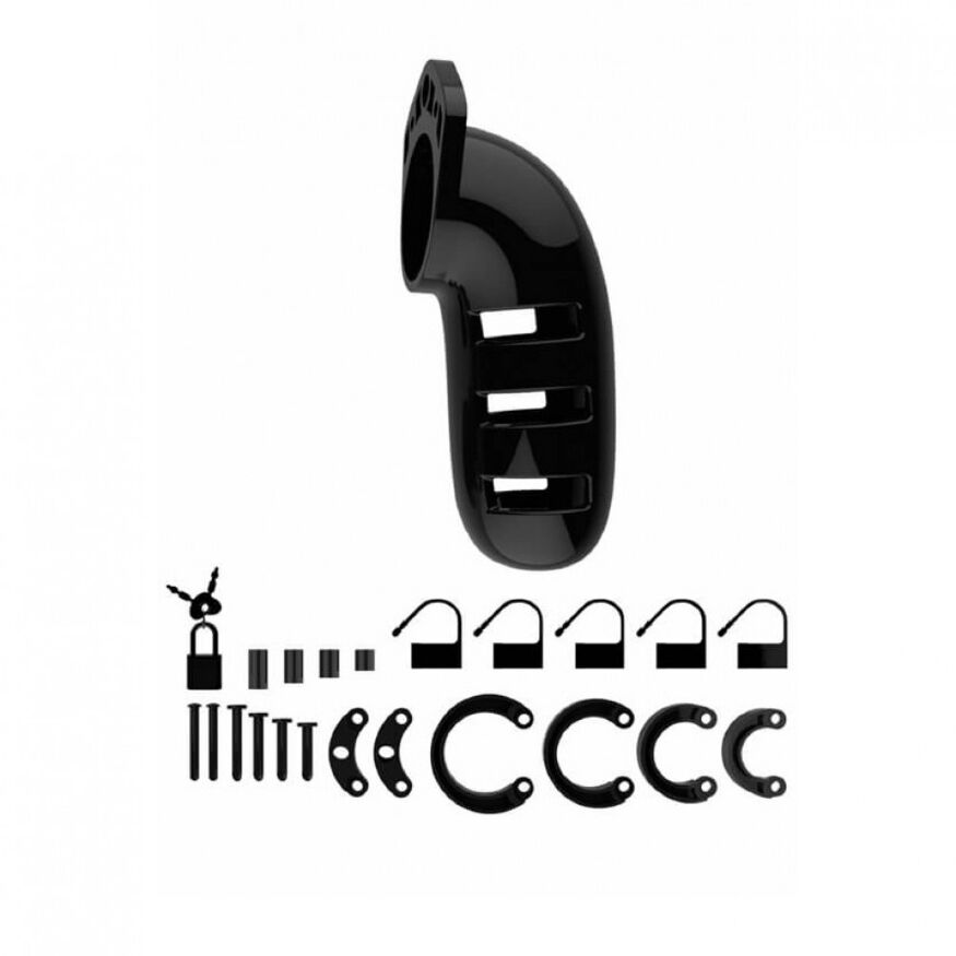 90762 / MCG006BLK Пояс верности ManCage 06 Chastity Cage черный