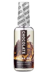 Оральный гель-лубрикант EGZO AROMA GEL - Chocolate, 50 мл