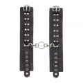 Наручники Leather Rastraints Hand Cuffs, Black