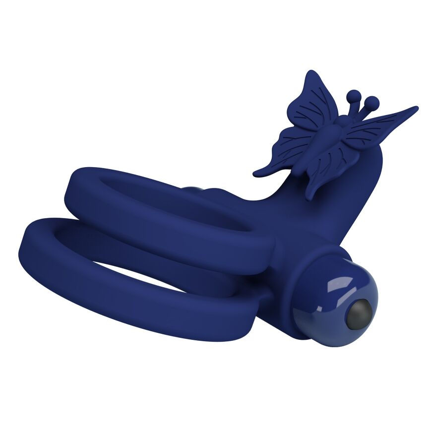 Кольцо эрекционное серии Pretty Love - Powerful ring, 10 vibration functions, BI-210296-3