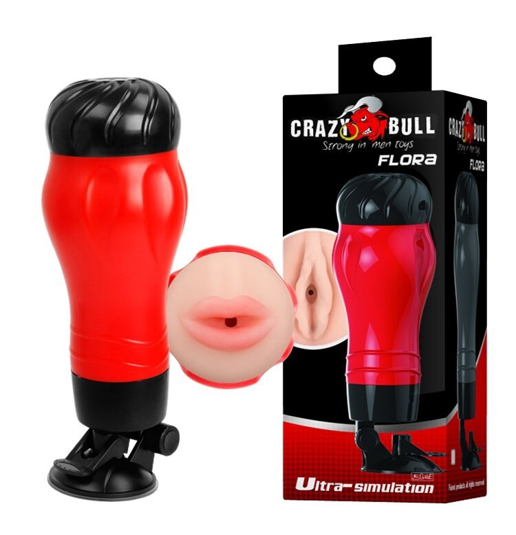 Мастурбатор ротик CRAZY BULL - Flora, BM-00900T47N-2