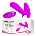 Розкішний вібратор для пар  Pretty Love Remote Control Massager Purple