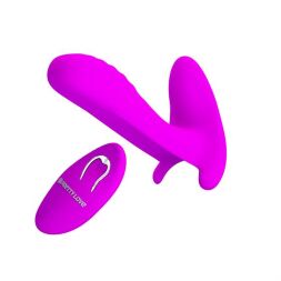 Розкішний вібратор для пар  Pretty Love Remote Control Massager Purple