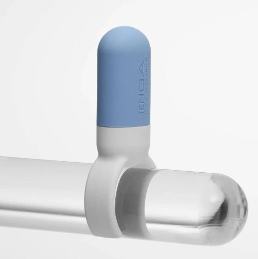 Эрекционное кольцо с вибрацией TENGA SVR one - серый