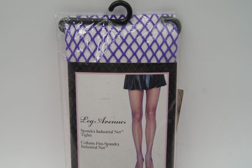 Колготи У СІТОЧКУ Фіолетові Leg Avenue