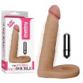 Насадка для двойного проникновения - The Ultra Soft Double Vibrating 6.25"
