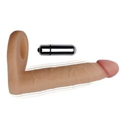 Насадка для подвійного проникнення - The Ultra Soft Double Vibrating 6.25 "