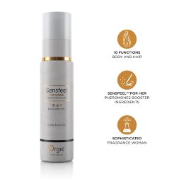 Лосьйон з феромонами для тіла та волосся Orgie - Sensfeel Seduction Elixir 10 in 1 for Woman (100 мл)