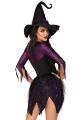 Костюм відьми Leg Avenue Mystical Witch S, сукня, капелюх