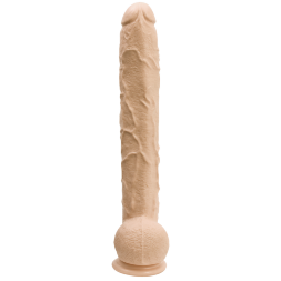 Фалоімітатор Doc Johnson Dick Rambone Cock White, діаметр 6 см, довжина 42 см, ПВХ