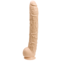 Фаллоимитатор Doc Johnson Dick Rambone Cock White, диаметр 6см, длина 42см, ПВХ
