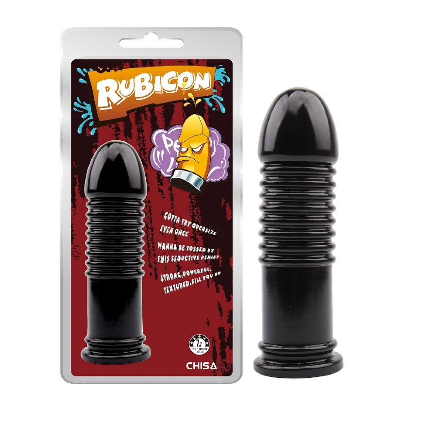 Большая анальная пробка Chisa Rubicon Backdoor Buddy, черная