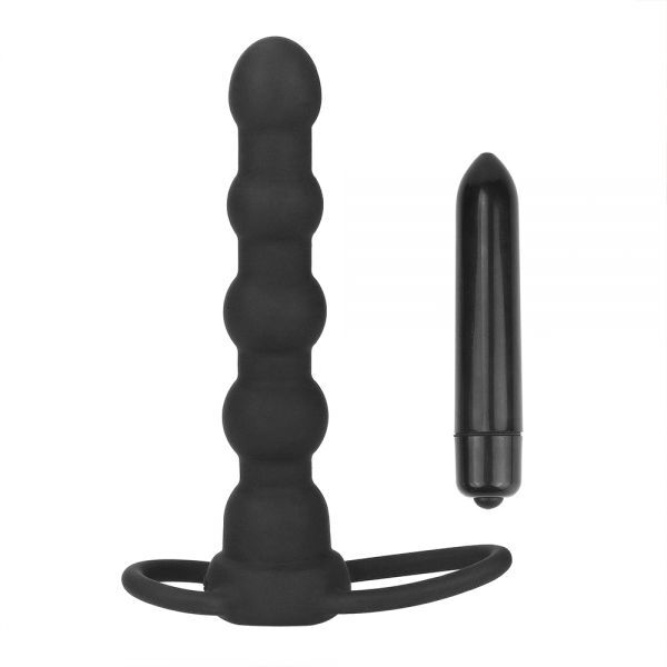 Анальне подвійне задоволення з вібрацією Double Prober Vibrating