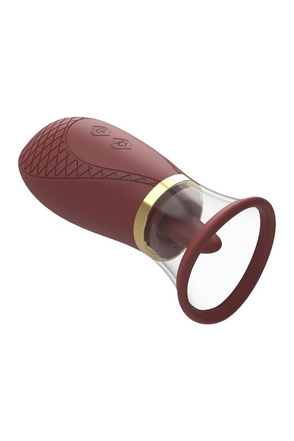 Всасывающий стимулятор с подвижным язычком Dream Toys ROMANCE ROXY