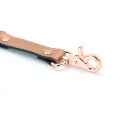 Хрестовина для фіксації Liebe Seele Rose Gold Memory Hog Tie, натуральна шкіра, рожеве золото