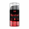 Жидкий вибратор Intt Vibration Strawberry (15 мл) (мятая упаковка)