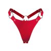 Трусики из натуральной кожи Feral Feelings - String Bikini Red