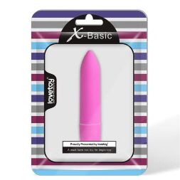 Вибропуля - X-Basic Bullet Long 10 Speeds Pink