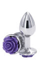 Анальная пробка NS Novelties REAR ASSETS ROSE SMALL PURPLE