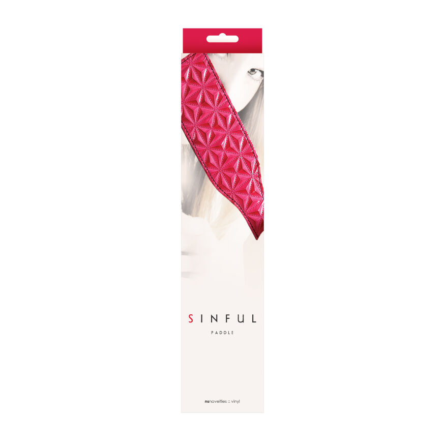 Шлепалка NS Novelties SINFUL PINK PADDLE