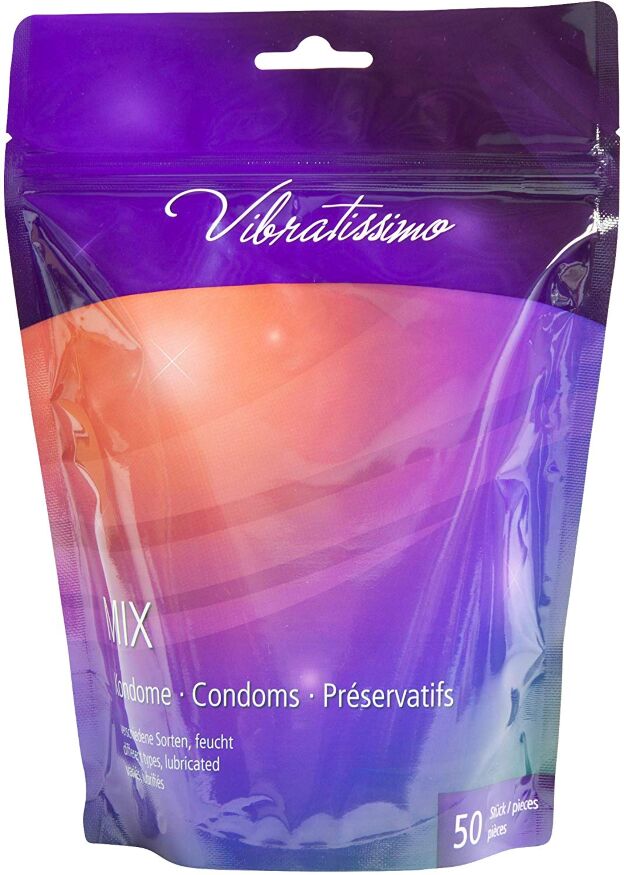 Мікс презервативів - Vibratissimo Mix, 50 шт.