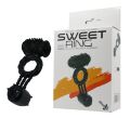 Эрекционное вибро кольцо с стимулятором клитора BAILE Sweet Vibration Ring, BI-014080-1