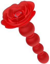 Анальний стимулятор - Rose Rotating Anal Beads