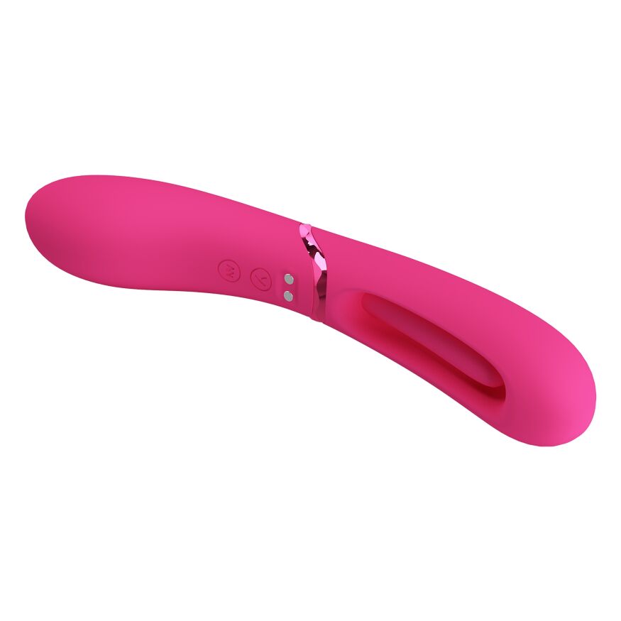 Вібромасажер для стимуляції точки G PRETTY LOVE ROMANCE - Lexie Pink, MC63