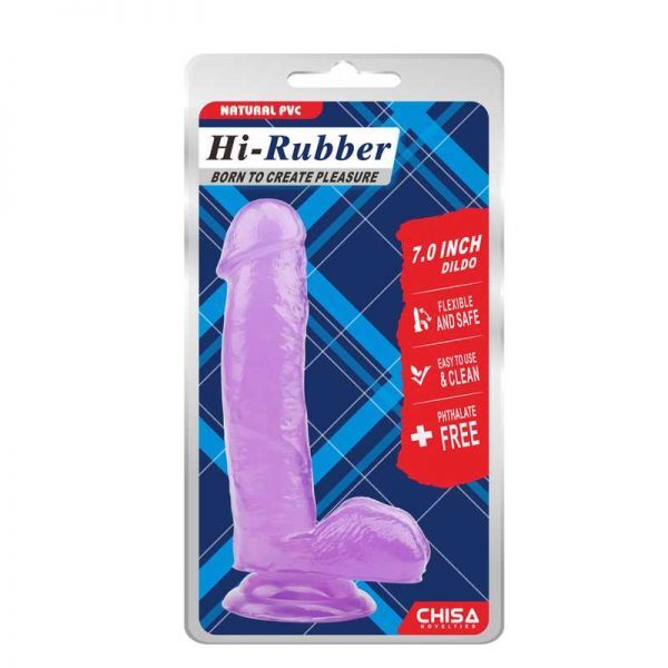 Фалоімітатор 7.0 Inch Dildo, Purple