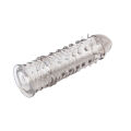 Насадка рельефная полупрозрачная Chisa Superme Clear, серая