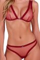 Комплект Passion BELISSANA SET burgundy XL