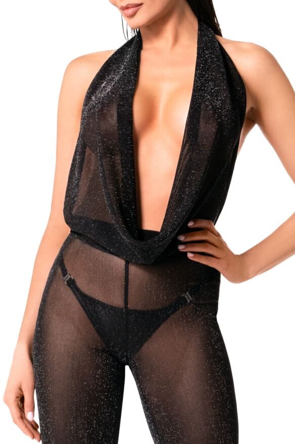 Комбинезон Noir Handmade F350 Shiny tulle overall - M