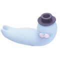 Вакуумный вибратор  CuteVibe Franky Blue