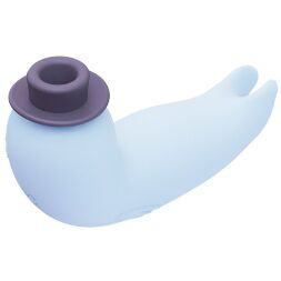Вакуумный вибратор  CuteVibe Franky Blue