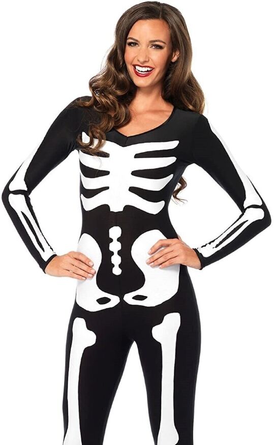 Костюм скелета Leg Avenue Womens Skeleton Bodysuit Halloween