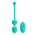 Вагинальные шарики с вибрацией Pretty Love - Willie Dream chaser 5 Green, BI-014548W-A4