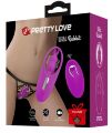 Вібро-стимулятор зайчик з пультом дистанційного керування Pretty Love - Wild Rabbit, BW-022071ZW