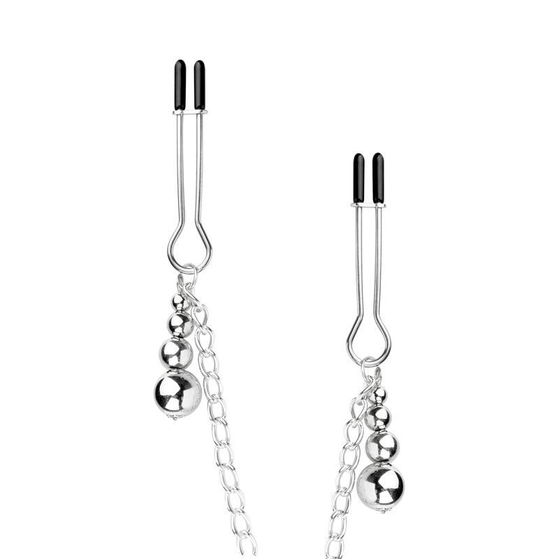 Зажимы для сосков и клитора Bedroom Fantasies: Nipple and Clitoris Clamps - Silver